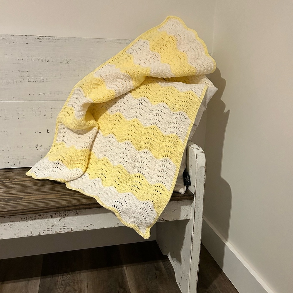 Handmade Crochet Baby Afghan